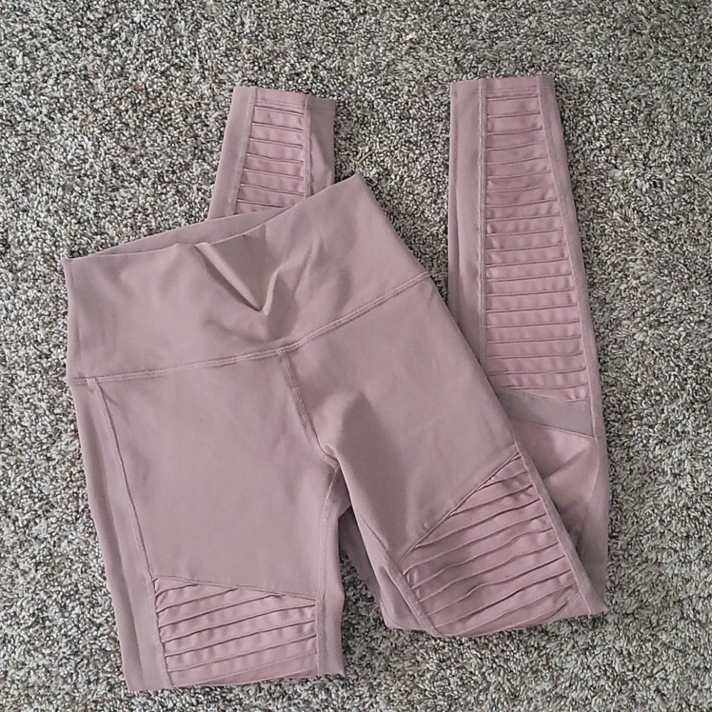 alo high waisted moto leggings